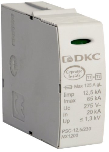 Модуль сменный к УЗИП DKC Jupiter L-N классI+II 12.5кА фото Модуль сменный к УЗИП DKC Jupiter L-N классI+II 12.5кА картинка